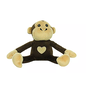 VIP TUFFY'S VIP Tuffy  MIGHTY JR Safari Monkey Brown 3 x 5.5 x 10 inches
