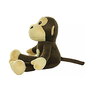 VIP TUFFY'S VIP Tuffy  MIGHTY JR Safari Monkey Brown 3 x 5.5 x 10 inches