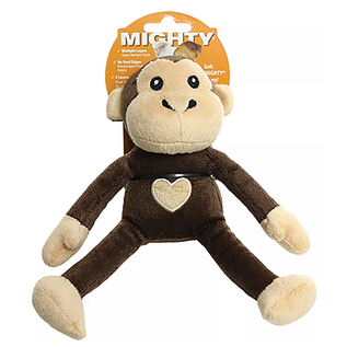 VIP TUFFY'S VIP Tuffy  MIGHTY JR Safari Monkey Brown 3 x 5.5 x 10 inches