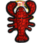 VIP Tuffy Ocean Creature Lobster Red 2.5 x 7.6 x 10.5 inches