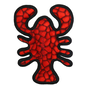 VIP Tuffy Ocean Creature Lobster Red 2.5 x 7.6 x 10.5 inches