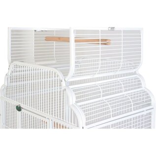 A&E CAGE COMPANY A&E 22"x17"x62" Victorian open top White