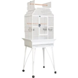 A&E CAGE COMPANY A&E 22"x17"x62" Victorian open top White