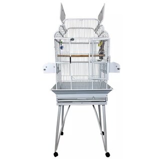 A&E CAGE COMPANY A&E 22"x17"x62" Victorian open top White
