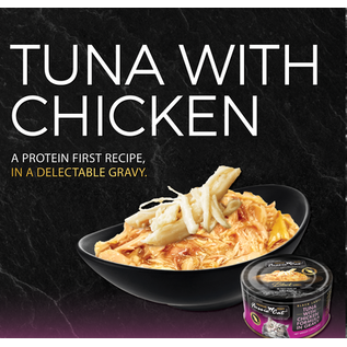FUSSIE CAT FUSSIE CAT PREMIUM TUNA WITH CHICKEN IN GRAVY 2.82OZ 24 PACK CASE
