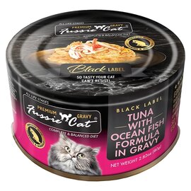 FUSSIE CAT FUSSIE CAT PREMIUM TUNA WITH OCEANFISH IN GRAVY 2.82OZ Each
