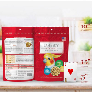 LAFEBER COMPANY LAFEBER COCKATIEL PELLETS 1.25#