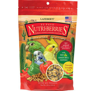 LAFEBER COMPANY Lafeber Company El Paso Nutri-Berries Small Bird Food 10 oz
