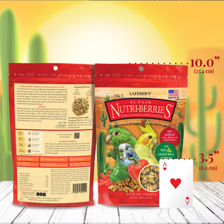 LAFEBER COMPANY Lafeber Company El Paso Nutri-Berries Small Bird Food 10 oz