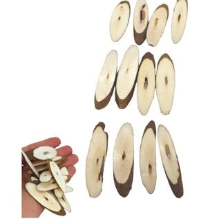 JUNGLE JUNCTION Sola Slices Natural Bird Toy Bulk Ziplock Bag 10-12 grams