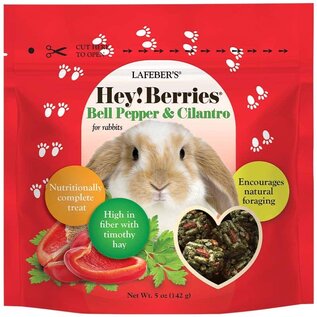 LAFEBER COMPANY Lafeber Company Hey! Berries Rabbit Treats Bell Pepper & Cilantro 5 oz
