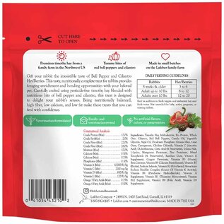 LAFEBER COMPANY Lafeber Company Hey! Berries Rabbit Treats Bell Pepper & Cilantro 5 oz