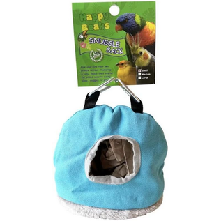 A&E CAGE COMPANY A & E Cages Happy Beaks Large Snuggle Sack Bird Hut Assorted Colors