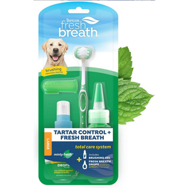 TROPICLEAN TropiClean Fresh Breath Total Care Kit for Dogs Large