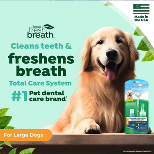 TROPICLEAN TropiClean Fresh Breath Total Care Kit for Dogs Large