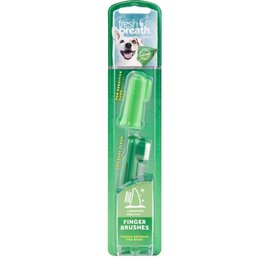 TROPICLEAN Tropiclean Dental Toothbrush Finger Brush 2 Piece Set