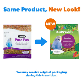 ZUPREEM Zupreem Pure Fun Parakeet 2 lb