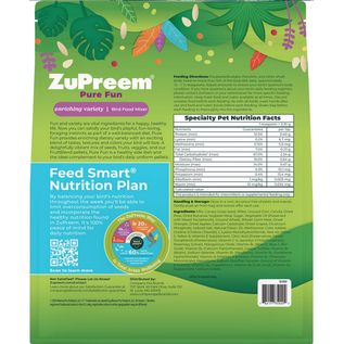 ZUPREEM Zupreem Pure Fun Parakeet 2 lb