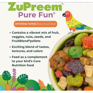 ZUPREEM Zupreem Pure Fun Parakeet 2 lb