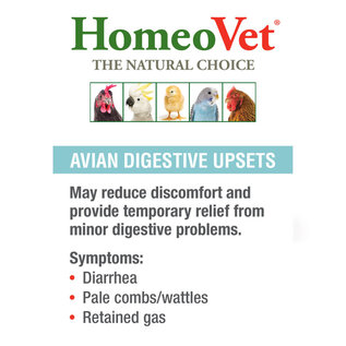 HomeoPet Avian Digestive Upset Supplement 0.5 fl oz