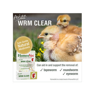 HomeoPet Avian WRM Clear Dewormer 0.5 fl oz