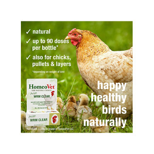 HomeoPet Avian WRM Clear Dewormer 0.5 fl oz