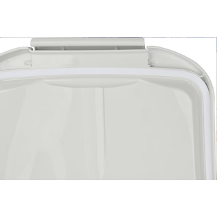 Van Ness Plastics Pet Food Container/Dispenser White|Clear 5 lb