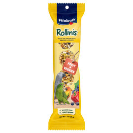 SUNSEED VITAKRAFT Rollinis Fruit and Veggie Bird Treat 1.3 oz, 7 Treats per Pack