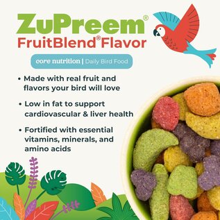 ZUPREEM Zupreem Fruitblend Flavor Large Parrot 3.5#