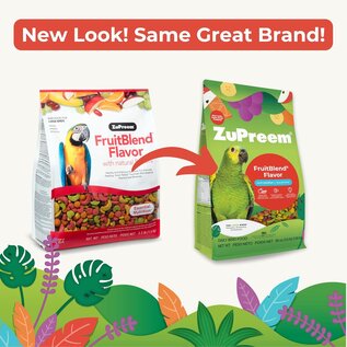 ZUPREEM Zupreem Fruitblend Flavor Large Parrot 3.5#
