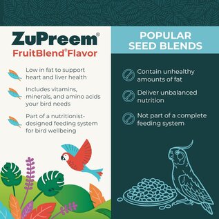 ZUPREEM ZuPreem Fruitblend Flavor Medium 2lb