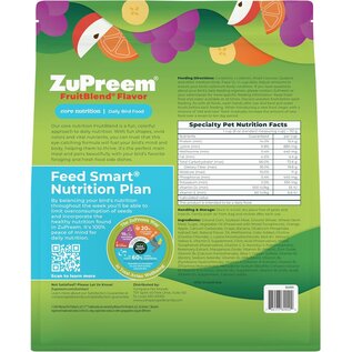 ZUPREEM ZuPreem Smart Selects Premium Daily Nutrition Parakeets 2#