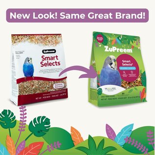 ZUPREEM ZuPreem Smart Selects Premium Daily Nutrition Parakeets 2#