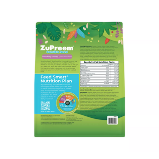 ZUPREEM Zupreem Sensible Seed Bird Food Parrots & Conures 2#