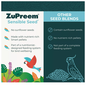 ZUPREEM Zupreem Sensible Seed Bird Food Parrots & Conures 2#