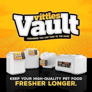 Vittles Vault Outback 30-Pound Stackable White