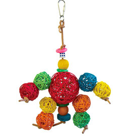 A&E CAGE COMPANY A & E Cages Happy Beaks Have A Ball Bird Toy One Size