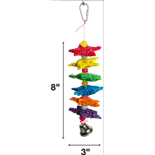 A&E CAGE COMPANY A&E Cage Co. HAPPY BEAKS STARBURST BIRD TOY