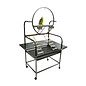 A&E CAGE COMPANY A&E Cage Co J6 Black Multi-Level Playstand With Ladders