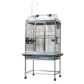 A&E CAGE COMPANY A&E 8003223 Stainless Steel Play Top Cage 32"x23"x66"
