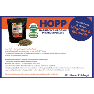 HARRISON'S HARRISON’S 00934 HOPP ORGANIC PREMIUM PELLETS – 5 LB