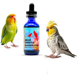 Morning Bird MOR 00106 Milk Thistle & Dandelion Root Herbal Supplement 1 oz