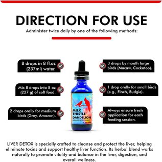 Morning Bird MOR 00106 Milk Thistle & Dandelion Root Herbal Supplement 1 oz