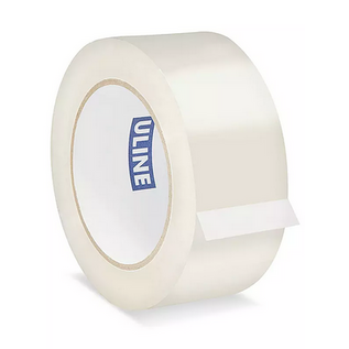 Uline Industrial Tape - 2 Mil, 2" x 110 yds, Clear 36rolls/case