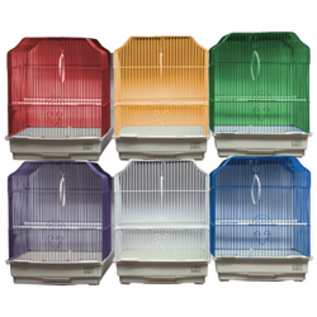 A&E CAGE COMPANY A&E Bird Cages #1411v 14" x 11" Ornate Top Bird Cage Assorted Colors each