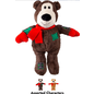 KONG KONG Holiday Wild Knots Jumbo Bear Squeaky Plush Dog Toy, Color Varies, X-Large