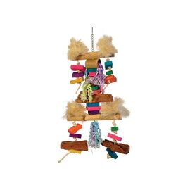 Prevue  Bodacious Bites Fluff N Stuff Bird Toy