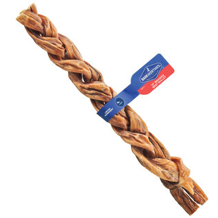 BARKWORTHIES Barkworthies Braided Beef Gullet 12IN