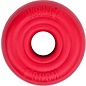KONG KONG Donut Toy  Durable Natural Rubber Chew & Fetch Fun Small/Medium