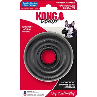 KONG KONG Extreme Donut Durable Heavy Power Chewer Fetch Dog Toy 3.5"  Small/Medium